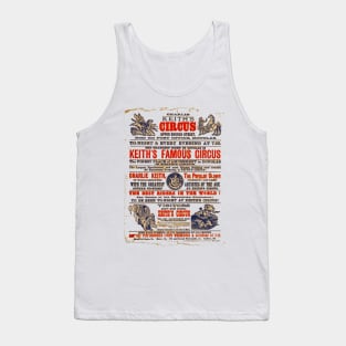 circus vintage playbill Tank Top